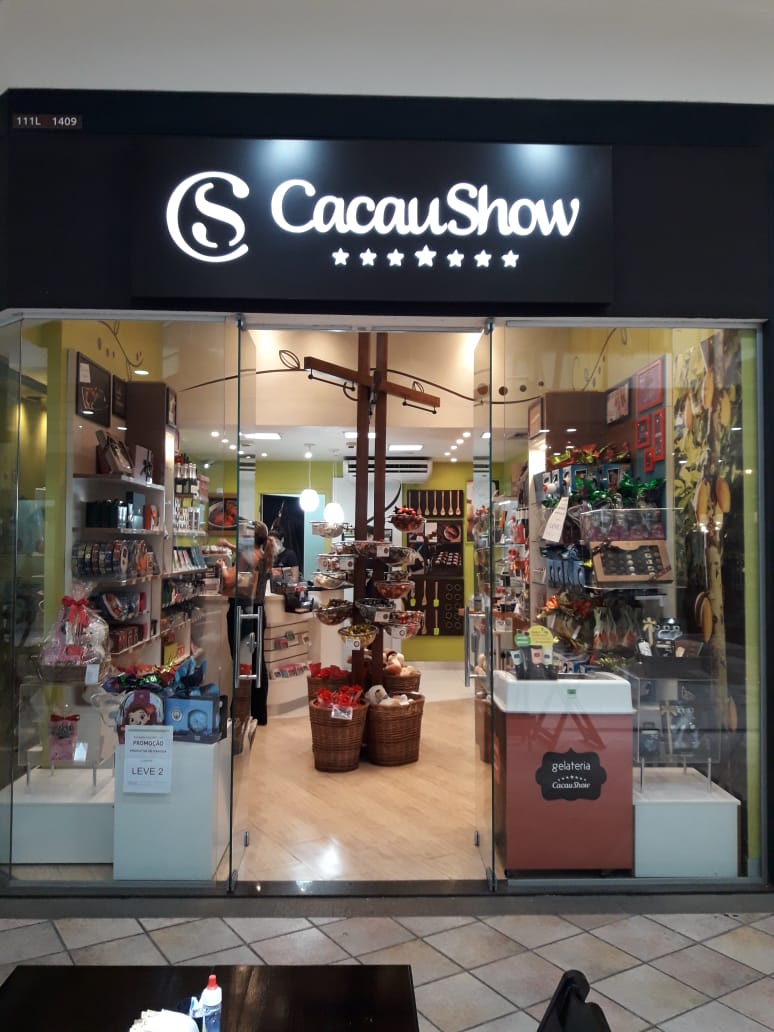 Tivoli ganhará super loja da Cacau Show com todas as linhas da marca -  Jornal Americanense